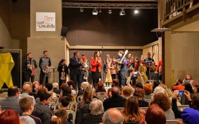 06/01/2019 Un concert amb instruments reciclats omple de públic el Castell de Concabella