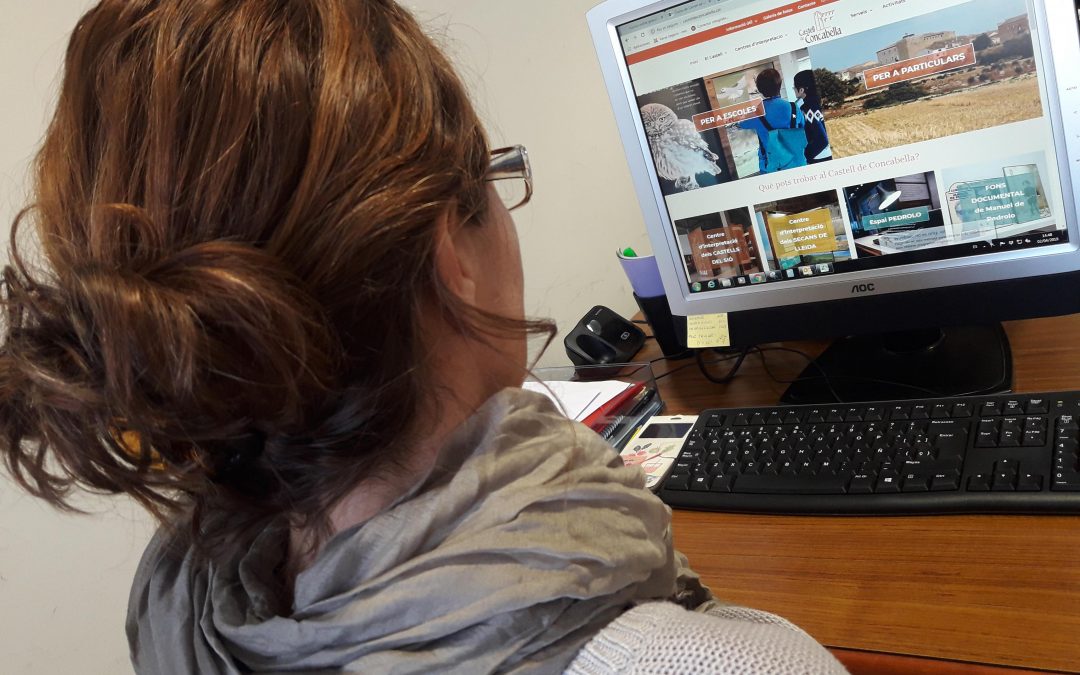 12/04/2019 Presentació de la nova web del Castell de Concabella