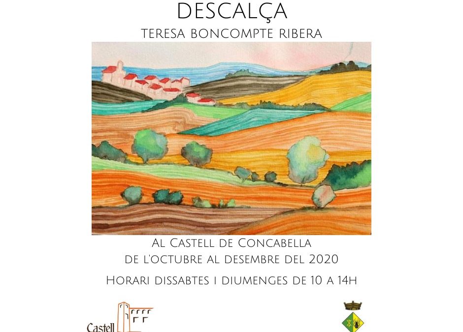 03/10/2020 Exposició d’aquarel·la i poesia ‘Descalça’
