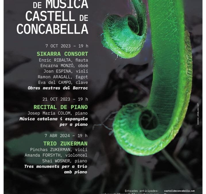 7/10/2023 XVIII Festival de Música Castell de Concabella