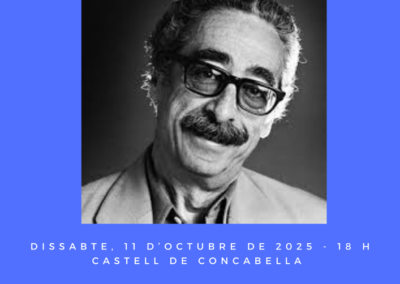 11/10/2025 Presentació del llibre ‘Primera lliçó sobre Manuel de Pedrolo’, de J. Camps i F. Foguet