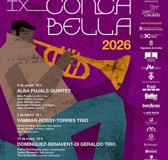 3/1/2026 Novena edición del festival JazzConcabella (de enero a marzo)